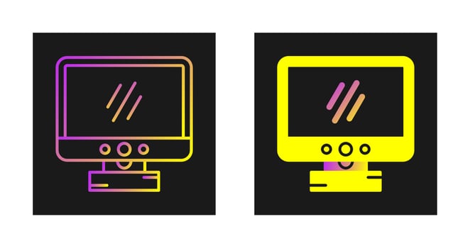 Lcd Vector Icon