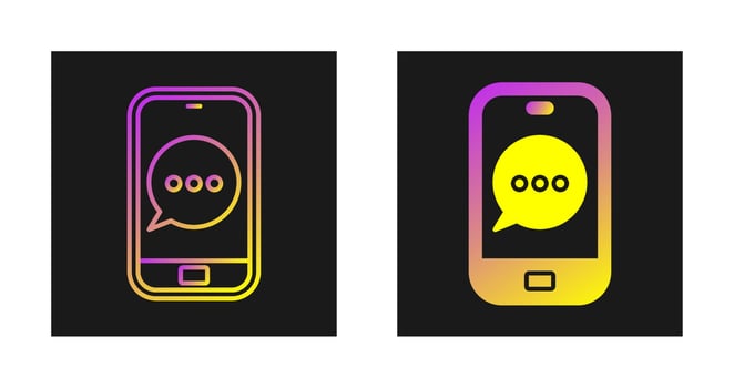 Sms Vector Icon