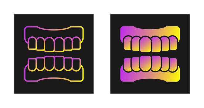 Denture Vector Icon