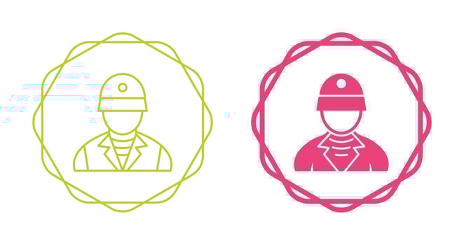 Soldier Vector Icon