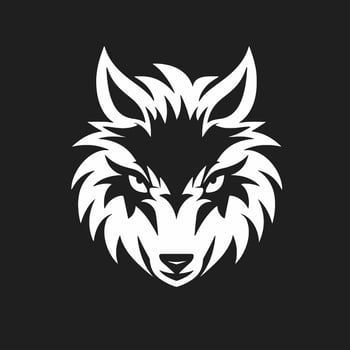 Wolf head logo vector - Animal Brand Symbol