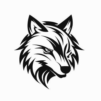 Wolf head logo vector - Animal Brand Symbol