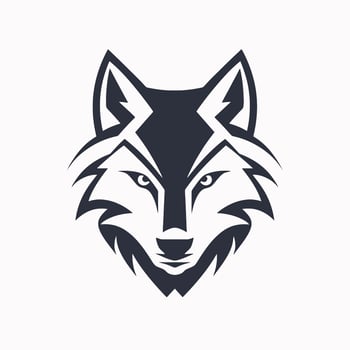 Wolf head logo vector - Animal Brand Symbol
