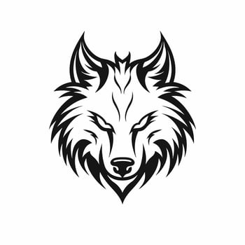 Wolf head logo vector - Animal Brand Symbol