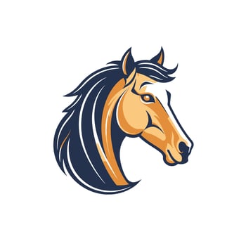 Horse head logo vector - Animal Brand Symbol