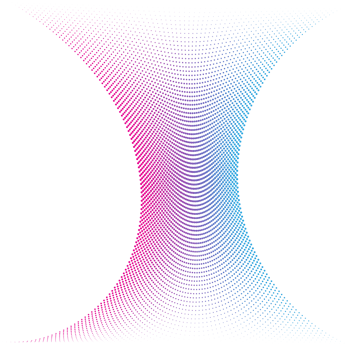beautiful abstract wave line dot technology background png