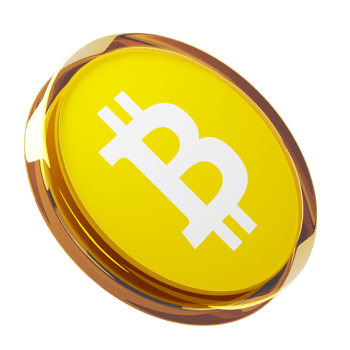 Bitcoin SV ,BSV Glass Crypto Coin 3D Illustration png