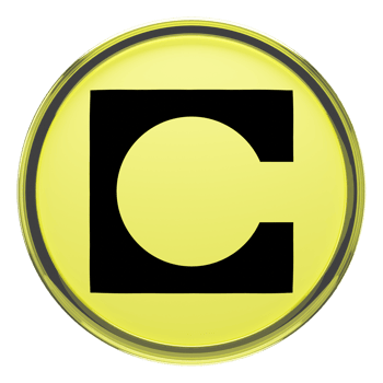 Celo Glass Crypto Coin 3D Illustration png