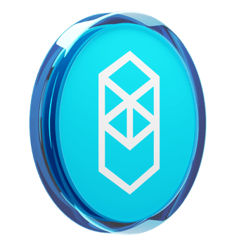 Fantom ,FTM Glass Crypto Coin 3D Illustration png