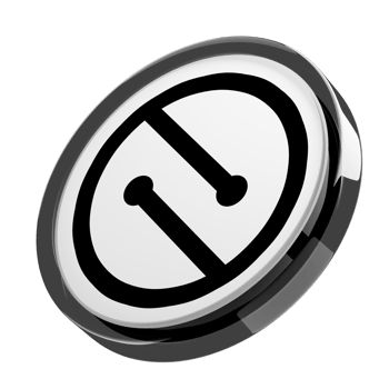 MobileCoin ,MOB Glass Crypto Coin 3D Illustration png