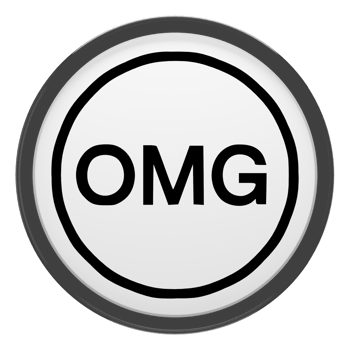 OMG Network ,OMG Glass Crypto Coin 3D Illustration png