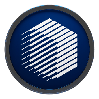 REN Glass Crypto Coin 3D Illustration png