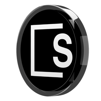 SKALE ,SKL Glass Crypto Coin 3D Illustration png