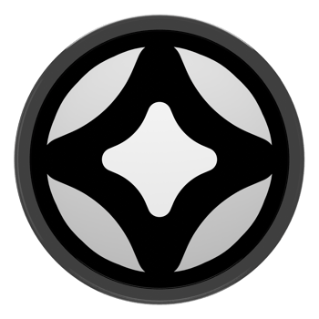 Stargate Finance ,STG Glass Crypto Coin 3D Illustration png