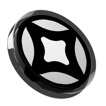 Stargate Finance ,STG Glass Crypto Coin 3D Illustration png
