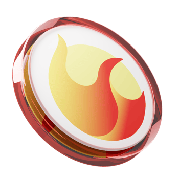 Terra ,LUNA Glass Crypto Coin 3D Illustration png