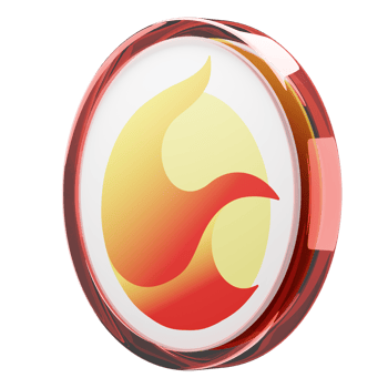 Terra ,LUNA Glass Crypto Coin 3D Illustration png