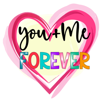 Heart Sublimation Design png