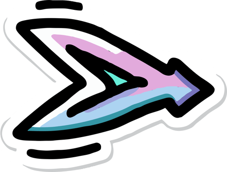 arrow stickers png graphic clipart design