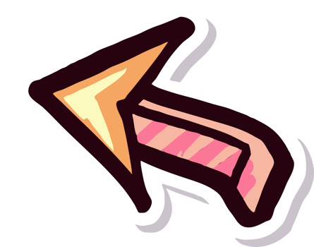arrow stickers png graphic clipart design