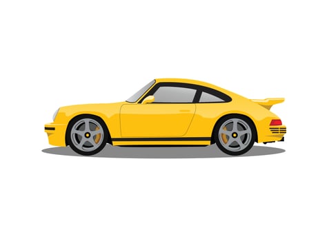 vector classic race car