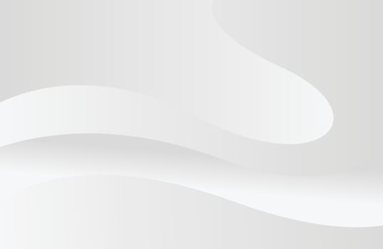 Modern 3D Background in White vector