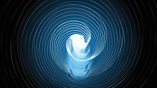 Technology Background with Spiral vector