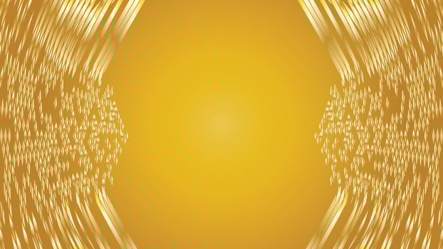 Golden Background with Copy Space vector