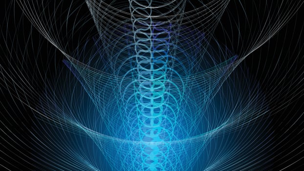 Blue Technology Wallpaper vector
