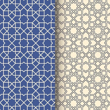 Traditional Islamic Seamless Geometric Pattern vector Illustration