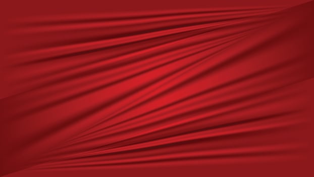Red Curtain Background vector