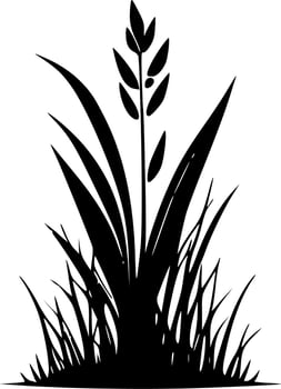 Grass - High Quality Vector Logo - Vector illustration ideal for T-shirt graphic
