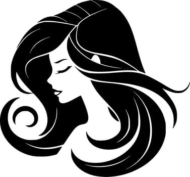 Hair - High Quality Vector Logo - Vector illustration ideal for T-shirt graphic