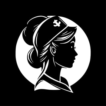 Nurse - High Quality Vector Logo - Vector illustration ideal for T-shirt graphic