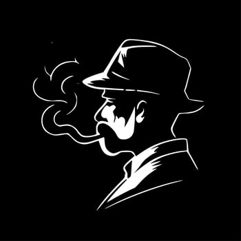 Smoke - High Quality Vector Logo - Vector illustration ideal for T-shirt graphic