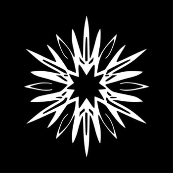 Snowflake - High Quality Vector Logo - Vector illustration ideal for T-shirt graphic