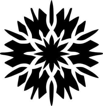 Snowflake - High Quality Vector Logo - Vector illustration ideal for T-shirt graphic