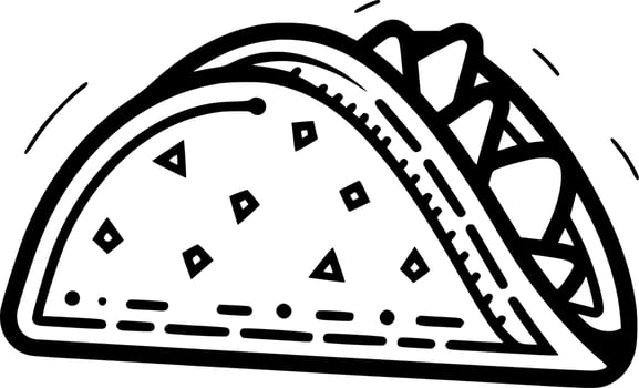 Taco - High Quality Vector Logo - Vector illustration ideal for T-shirt graphic