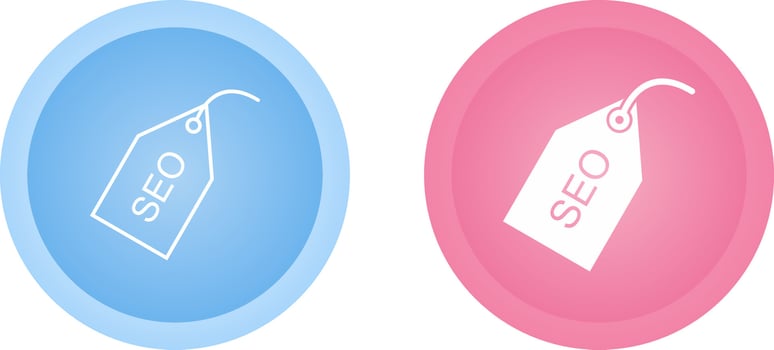 Seo Tags Vector Icon
