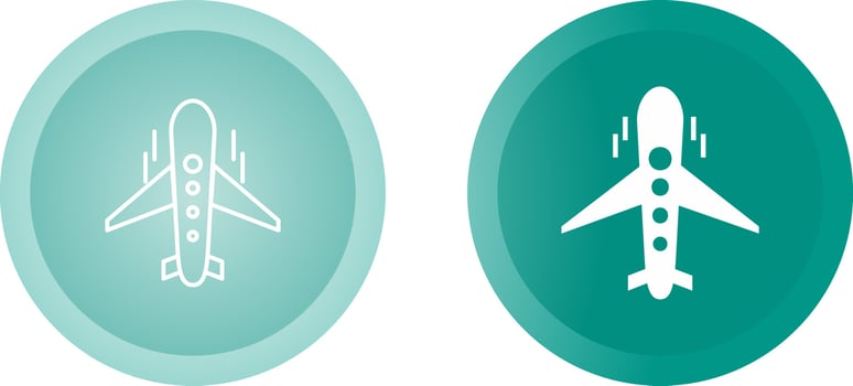 Plane Vector Icon