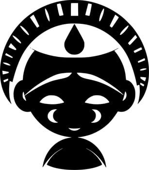 African - High Quality Vector Logo - Vector illustration ideal for T-shirt graphic