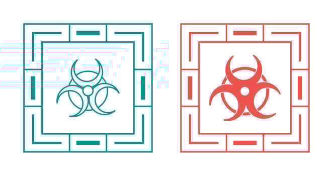 Biohazard Vector Icon