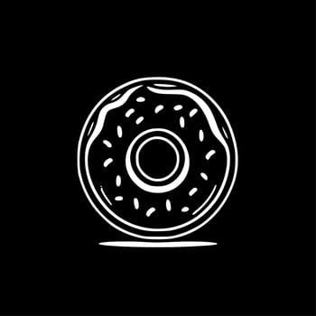 Donut - High Quality Vector Logo - Vector illustration ideal for T-shirt graphic