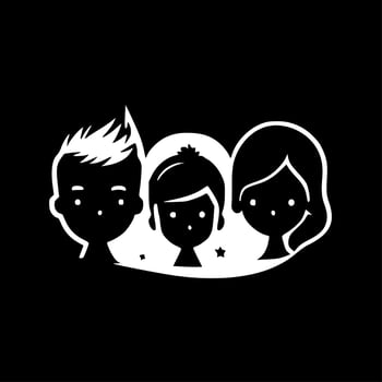 Friends - High Quality Vector Logo - Vector illustration ideal for T-shirt graphic