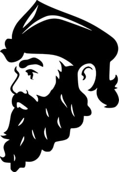 Irish, Minimalist and Simple Silhouette - Vector illustration