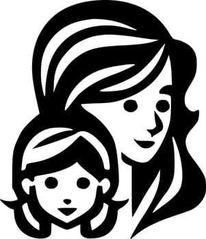 Mom - High Quality Vector Logo - Vector illustration ideal for T-shirt graphic