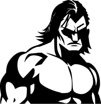 Wrestling - High Quality Vector Logo - Vector illustration ideal for T-shirt graphic