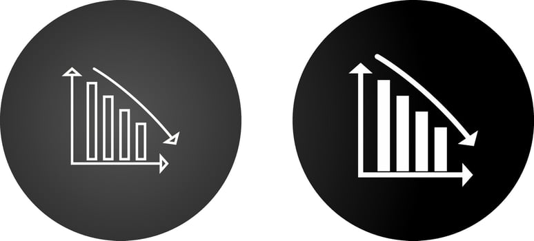 Descending bar Vector Icon