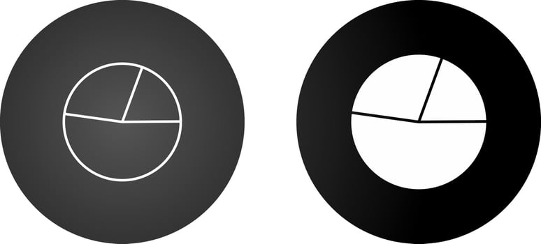 Pie Chart Vector Icon
