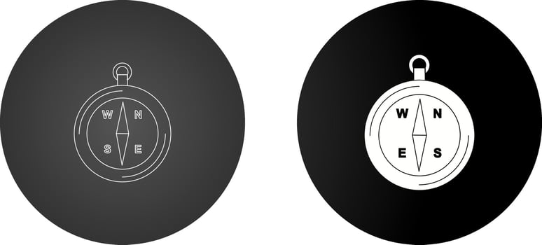 Compass Vector Icon